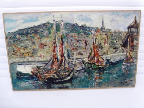 Peinture huile sur toile - a,