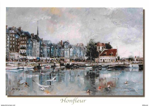 Carte postale honfleur - -,