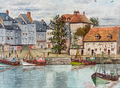 Tableau ancien port - ancien, le