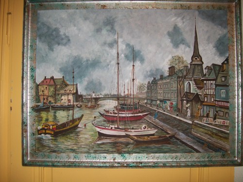 Tableau hst huile - tableau, sur